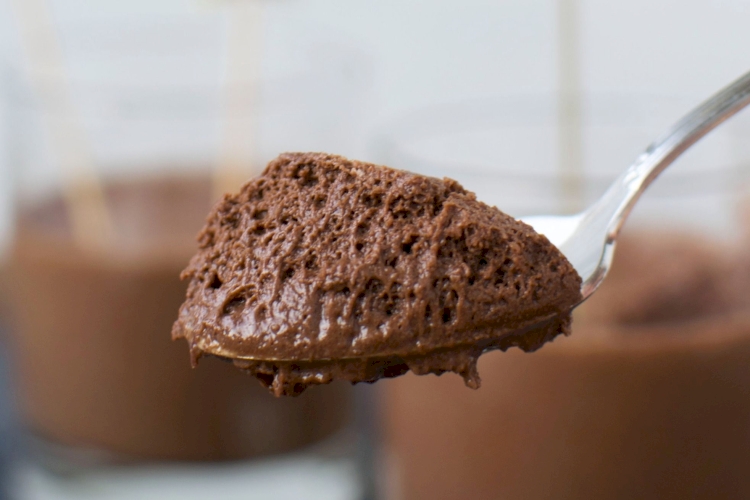 Mousse au chocolat veloutée